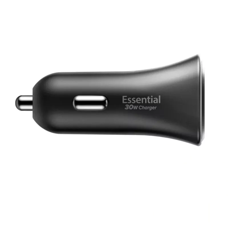 SPIGEN ESSENTIAL EV301 Caricabatterie da auto 1-PORT 30W nero