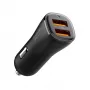 SPIGEN Essential EV302 Caricatore da auto 2 porte 30W nero