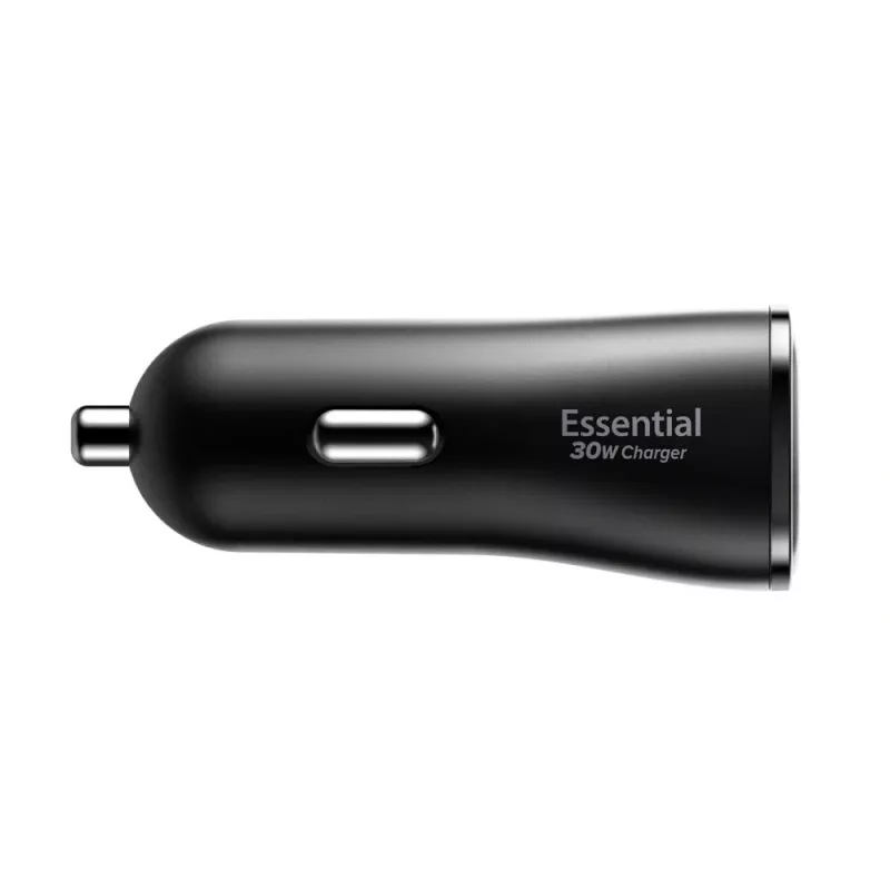 SPIGEN Essential EV302 Caricatore da auto 2 porte 30W nero