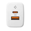 SPIGEN ESSENTIAL EE202EU Caricabatterie da rete 2-PORT 20W bianco