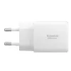 SPIGEN ESSENTIAL EE202EU Caricabatterie da rete 2-PORT 20W bianco