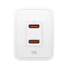 SPIGEN ESSENTIAL EE472EU Caricatore da rete 2 porte 47W bianco