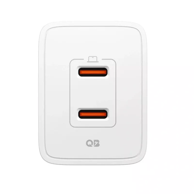 SPIGEN ESSENTIAL EE472EU Caricatore da rete 2 porte 47W bianco