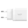 SPIGEN ESSENTIAL EE472EU Caricatore da rete 2 porte 47W bianco