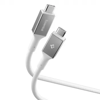 SPIGEN Essential cavo USB-C a USB-C 240W 120cm bianco