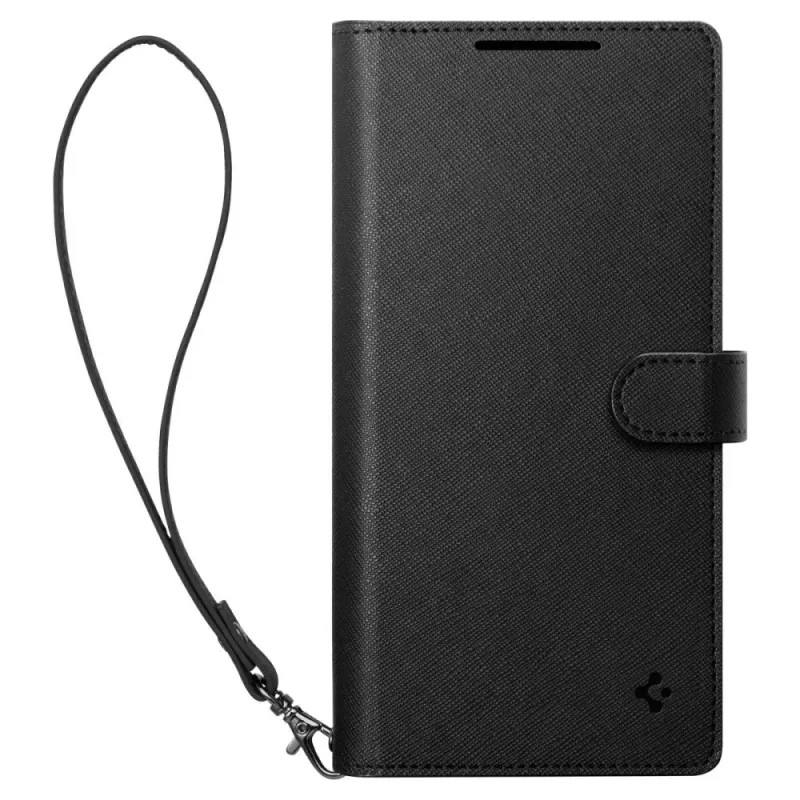 SPIGEN Wallet S custodia per Samsung Galaxy S25+ Plus nero