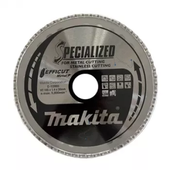 Makita Specialized EFFICUT lama per sega circolare per legno e metallo, 185 mm, 60 denti