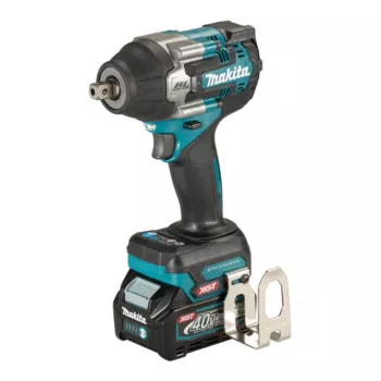 Makita TW008GM201 avvitatore a impulsi a batteria 1/2 pollice attacco quadro 1100 Nm 170 mm 2 batterie, caricabatterie inclusi