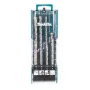Makita E-15861 set di punte per martello SDS-Plus 8 pezzi, con placchetta in metallo duro