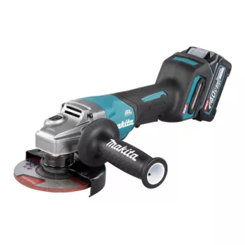 MAKITA GA016GM201 XGT 40V Max smerigliatrice angolare a batteria 125mm 2x4,0Ah batterie