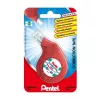 Pentel nastro correttore XZTN14BW nastro bianco 4,2 mm dispenser blu/verde trasparente ricaricabile