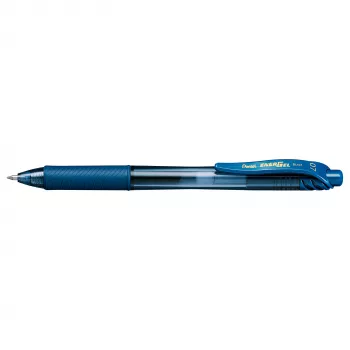 Pentel EnerGel X penna gel liquida retrattile - blu navy - 0.7 mm - punta media - ambidestra