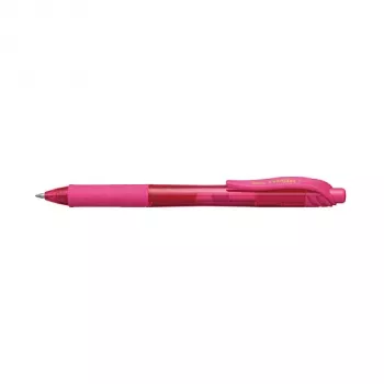 Pentel EnerGel X penna gel liquida retrattile - rosa - 0.7 mm - ambidestra