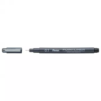 Pentel Pointliner fineliner nero 0,1 mm