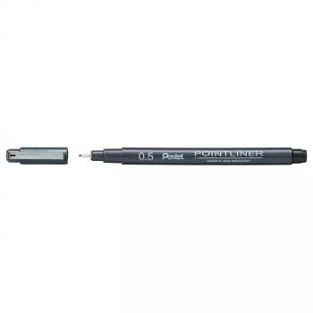Pentel Pointliner fineliner nero 0,5 mm