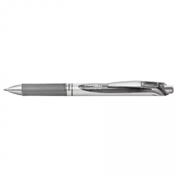 Pentel EnerGel BL77-NX penna gel retrattile - inchiostro grigio - 0,7 mm - ricaricabile