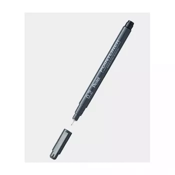 Pentel fineliner pigmento 0,3 mm nero