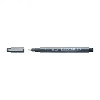 Pentel Fineliner Pigment 1,0 mm nero