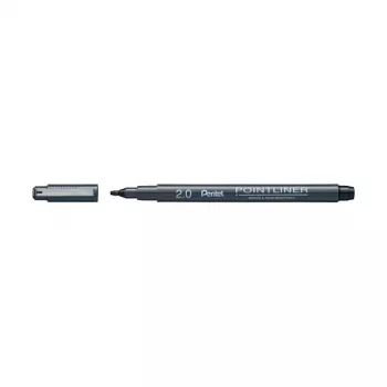 Pentel Arts Calligraphy Marker Pigment 2 mm nero
