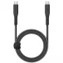 ENERGEA Flow Cavo USB-C a USB-C 1,5m nero 240W 5A PD ricarica rapida