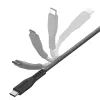 ENERGEA Flow Cavo USB-C a USB-C 1,5m nero 240W 5A PD ricarica rapida