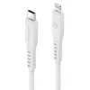 ENERGEA Flow Cavo USB-C a Lightning 1,5m bianco 60W 3A PD ricarica rapida MFi