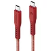 ENERGEA Flow Cavo USB-C a USB-C 1,5m rosso 240W 5A PD ricarica rapida