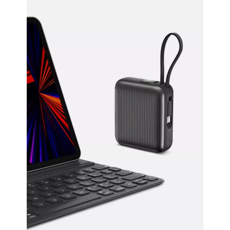 Energea Integra Mini 10000mAh Power Bank USB-C PD 35W grigio
