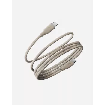 ENERGEA Helix 60 cavo magnetico USB-C a USB-C 480Mbps 60W 1,5m Natur