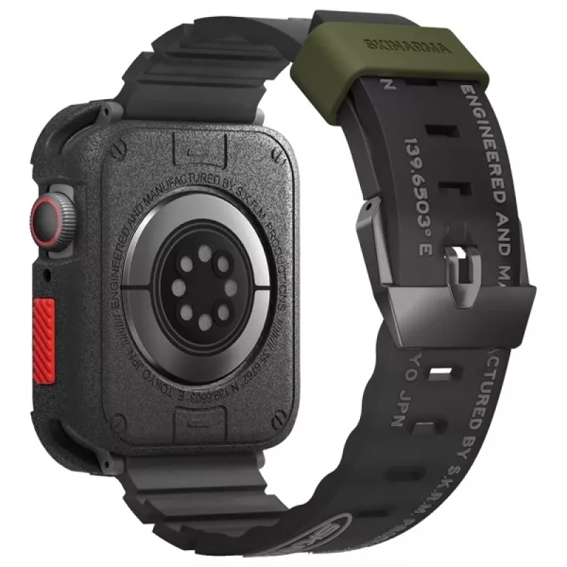 Skinarma Shokku cinturino per Apple Watch 45/44/42mm nero