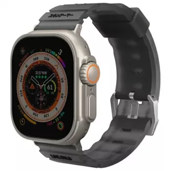 SKINARMA Shokku cinturino per Apple Watch 49/46/45/44mm - Smoke