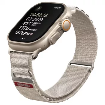 Skinarma Kobu cinturino per Apple Watch 49/46/45/44mm Ivory