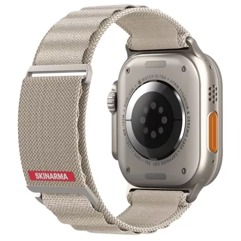 Skinarma Kobu cinturino per Apple Watch 49/46/45/44mm Ivory