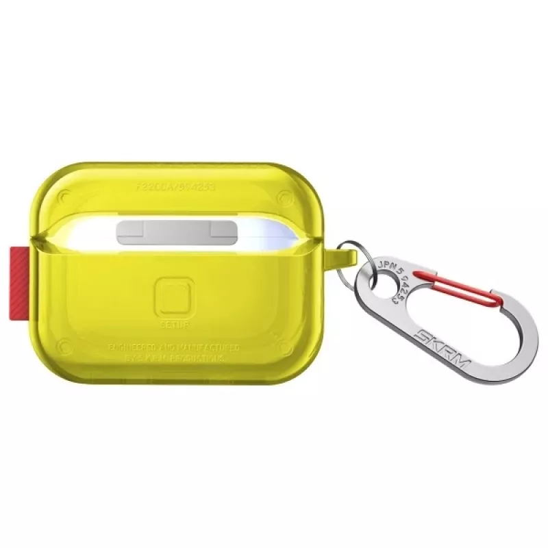 SKINARMA Saido Custodia protettiva per Apple AirPods Pro 2 - giallo