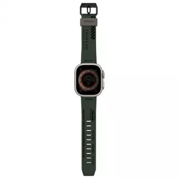 Skinarma Shokku Cinturino per Apple Watch 49/45/44mm verde oliva scuro