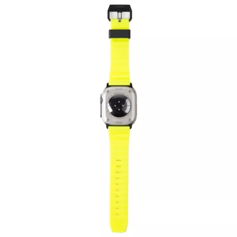 SKINARMA Shokku Cinturino per Apple Watch 49/45/44mm giallo elettrico