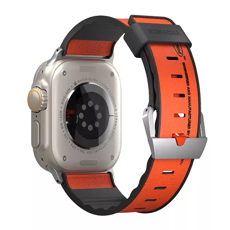 Skinarma Spunk Cinturino per Apple Watch 49mm arancione
