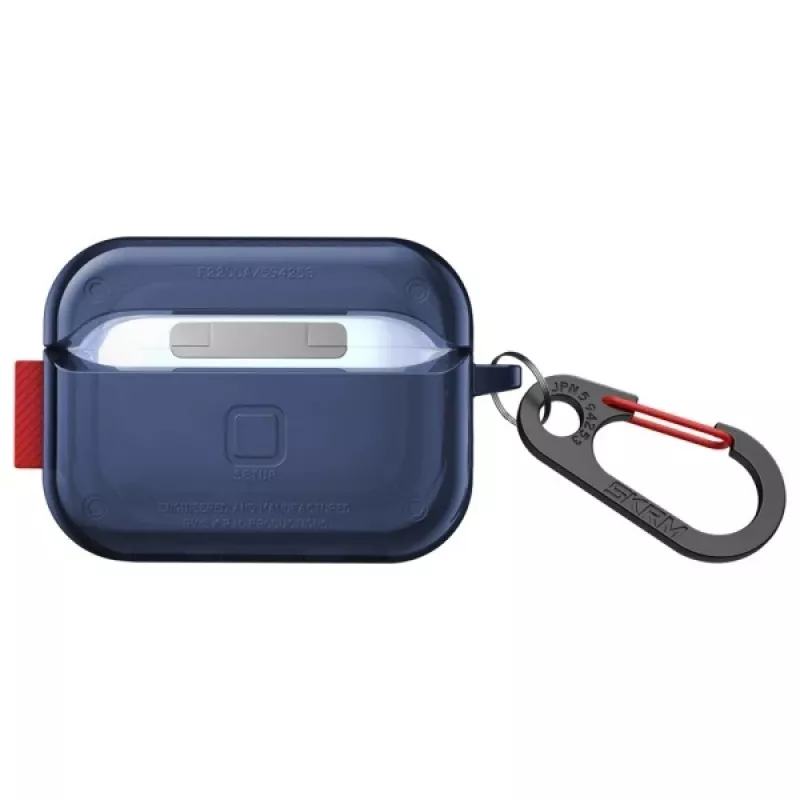 SKINARMA Saido Custodia protettiva per AirPods Pro 2ª generazione - blu scuro