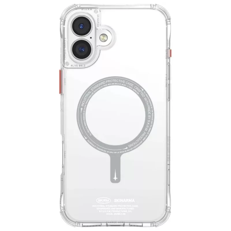 SKINARMA Saido Custodia con ricarica magnetica per iPhone 16 6,1