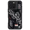 Skinarma Ekho Case per iPhone 16 Pro 6,3 inch ricarica magnetica nero