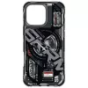 Skinarma Ekho Case per iPhone 16 Pro 6,3 inch ricarica magnetica nero