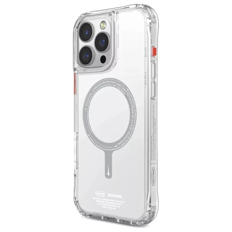 SKINARMA Saido Custodia con ricarica magnetica per iPhone 16 Pro Max 6,9