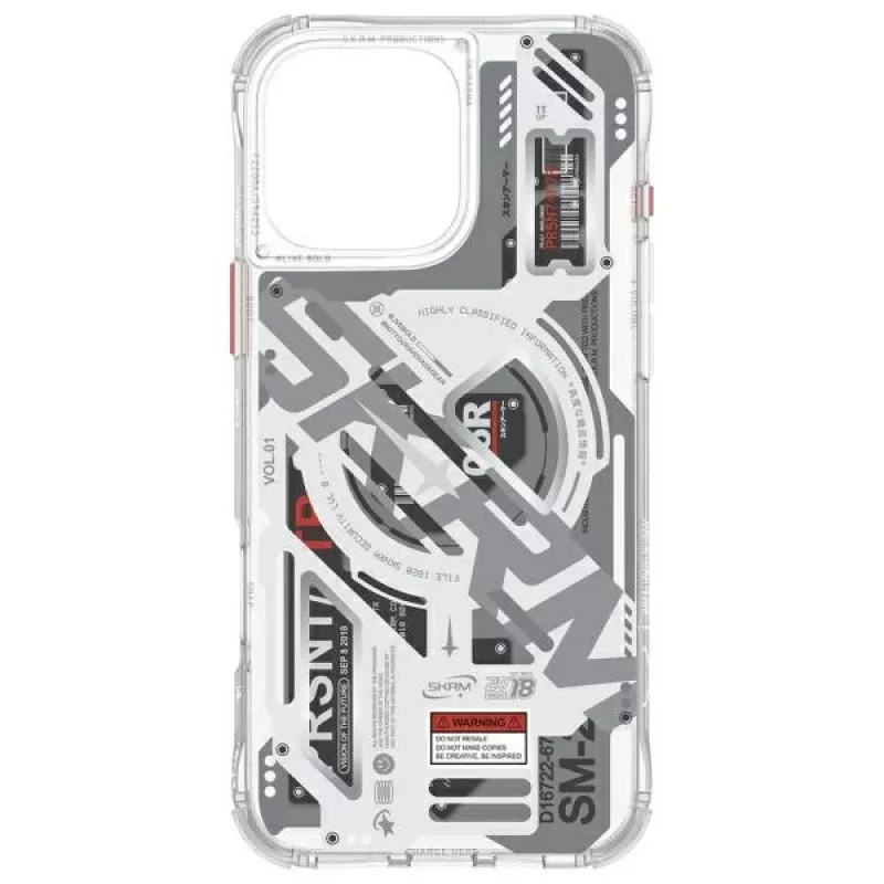 SKINARMA Ekho Custodia con ricarica magnetica per Apple iPhone 16 Pro Max 6,9