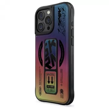 SKINARMA Kira Kobai Custodia con ricarica magnetica e grip stand per iPhone 16 Pro Max 6,9