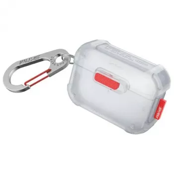 Skinarma Mecha Custodia per AirPods Pro 2, Frost Translucent