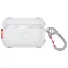 Skinarma Mecha Custodia per AirPods Pro 2, Frost Translucent