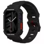 SKINARMA Mecha 2-in-1 cinturino e case per Apple Watch 45/44mm nero