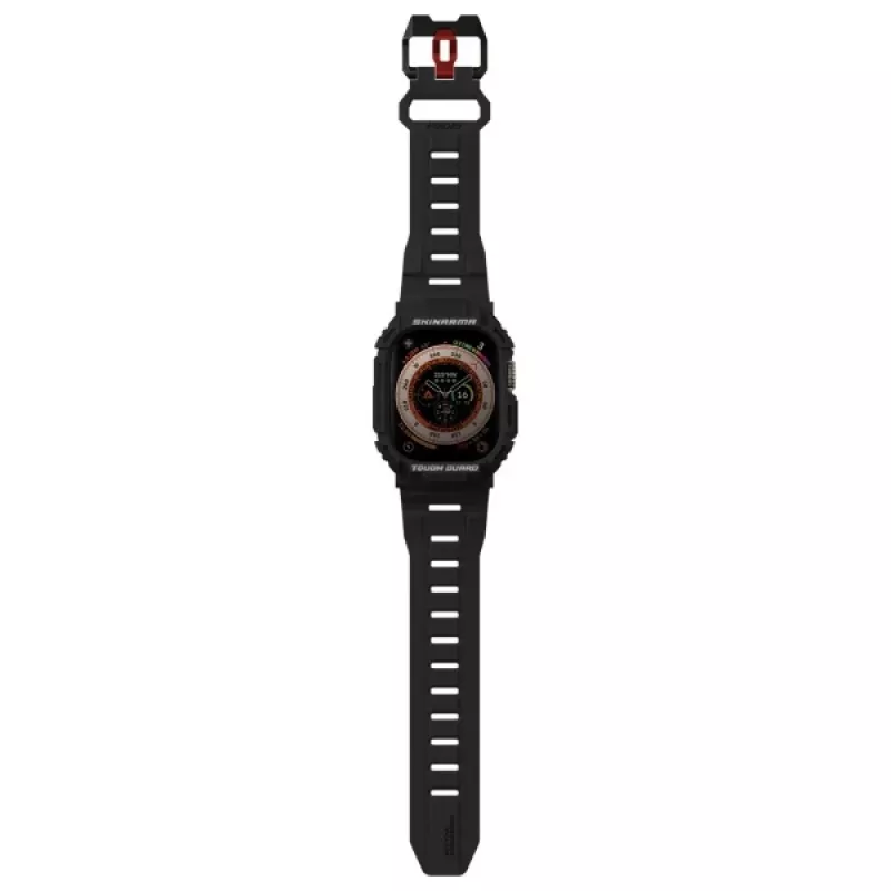 Skinarma Mecha Custodia e cinturino 2in1 per Apple Watch Ultra 49mm - Nero