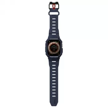 SKINARMA Mecha Custodia 2-in-1 con cinturino per Apple Watch Ultra 49mm Blu navy