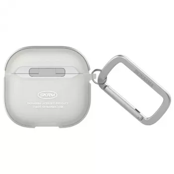 Skinarma Kinzoku Case per AirPods 4, Frost
